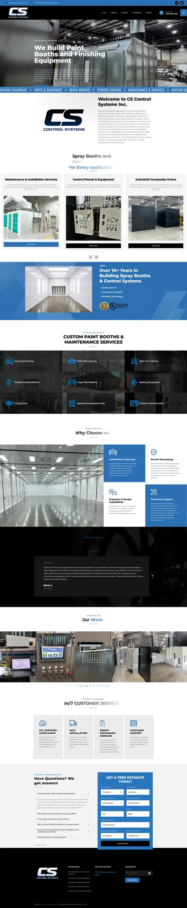 C&S Control Systems website